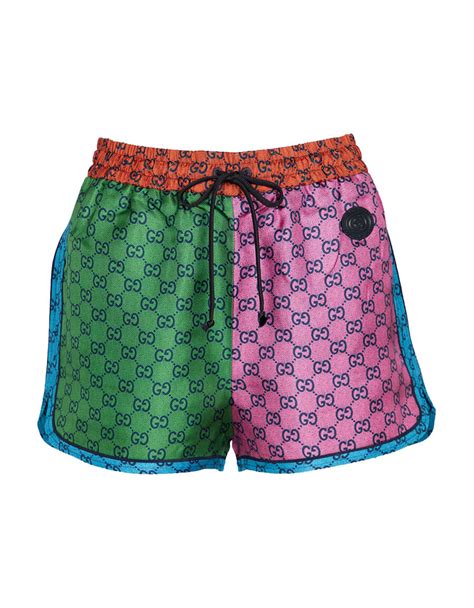 gucci short shorts|gucci shorts colorful.